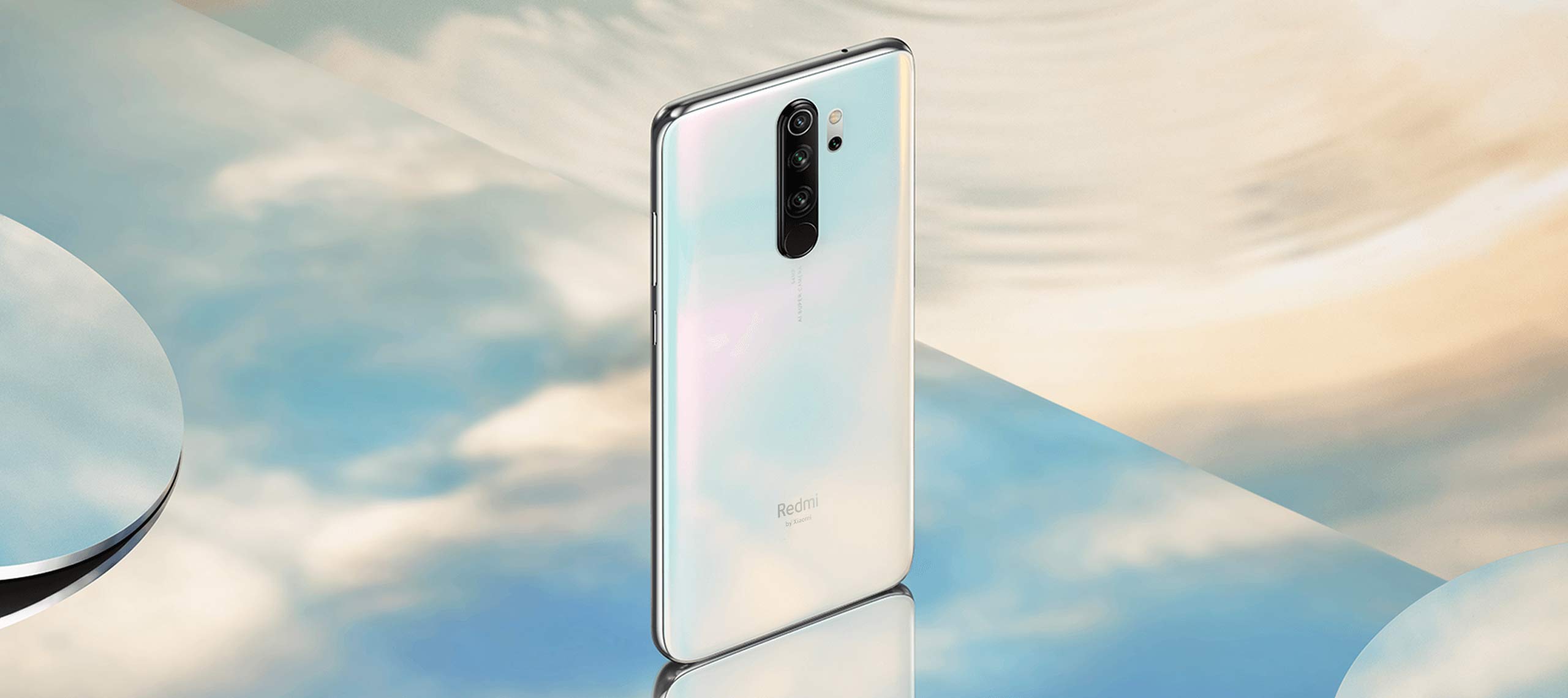 Telefon XIAOMI Redmi Note 8 Pro, 64GB, 6GB RAM, Dual SIM, Pearl White